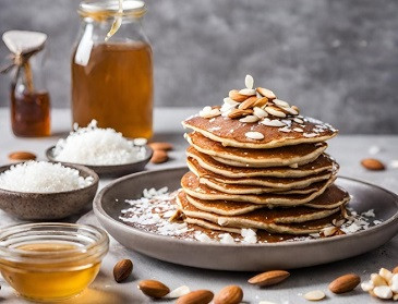 Protein Almond Flour Pancakes